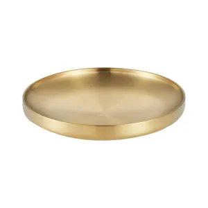 أواني طاولة ذهبية من الفولاذ المقاوم للصدأ  Golden stainless steel tableware with double disc