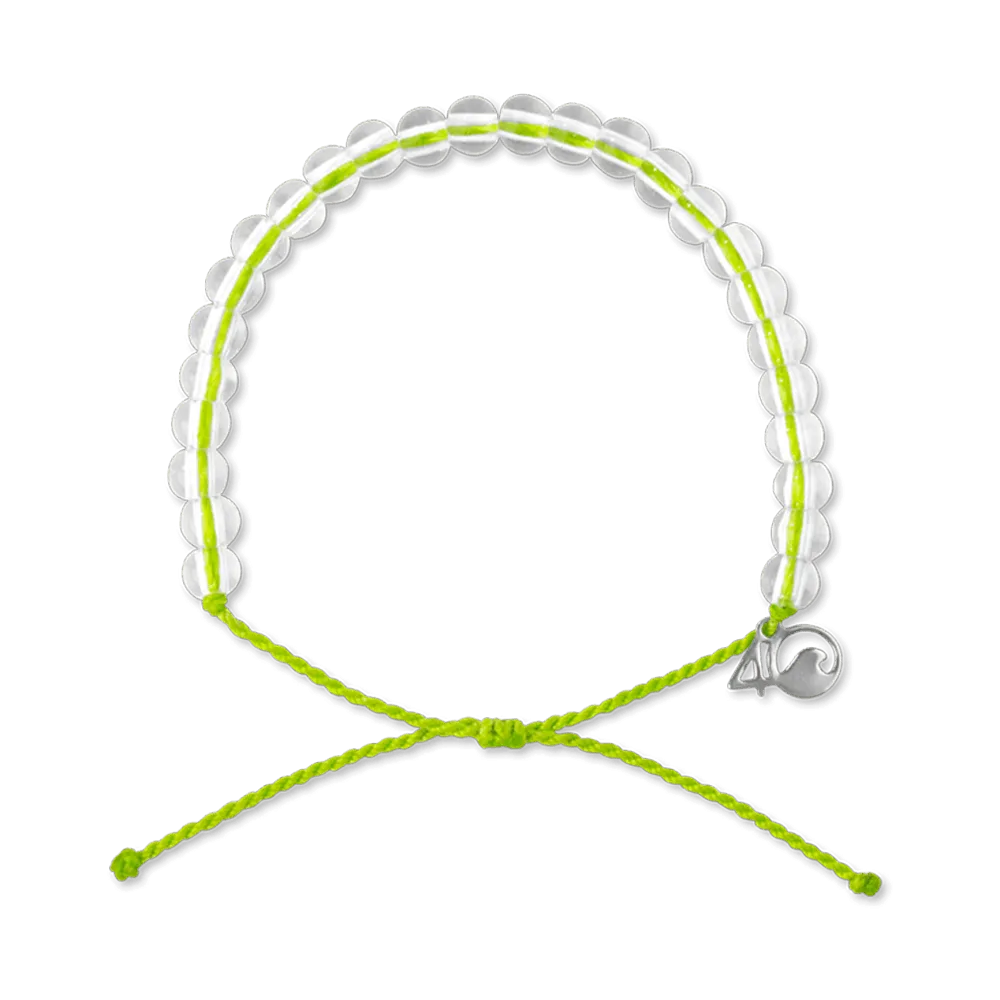 4ocean Sea Turtle Lime Beaded Bracelet