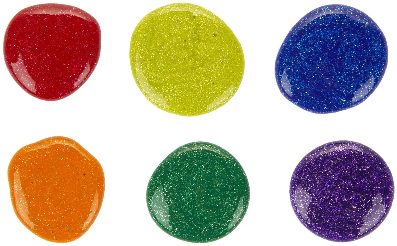 6 ct. 2-oz. Glitter Paint Set