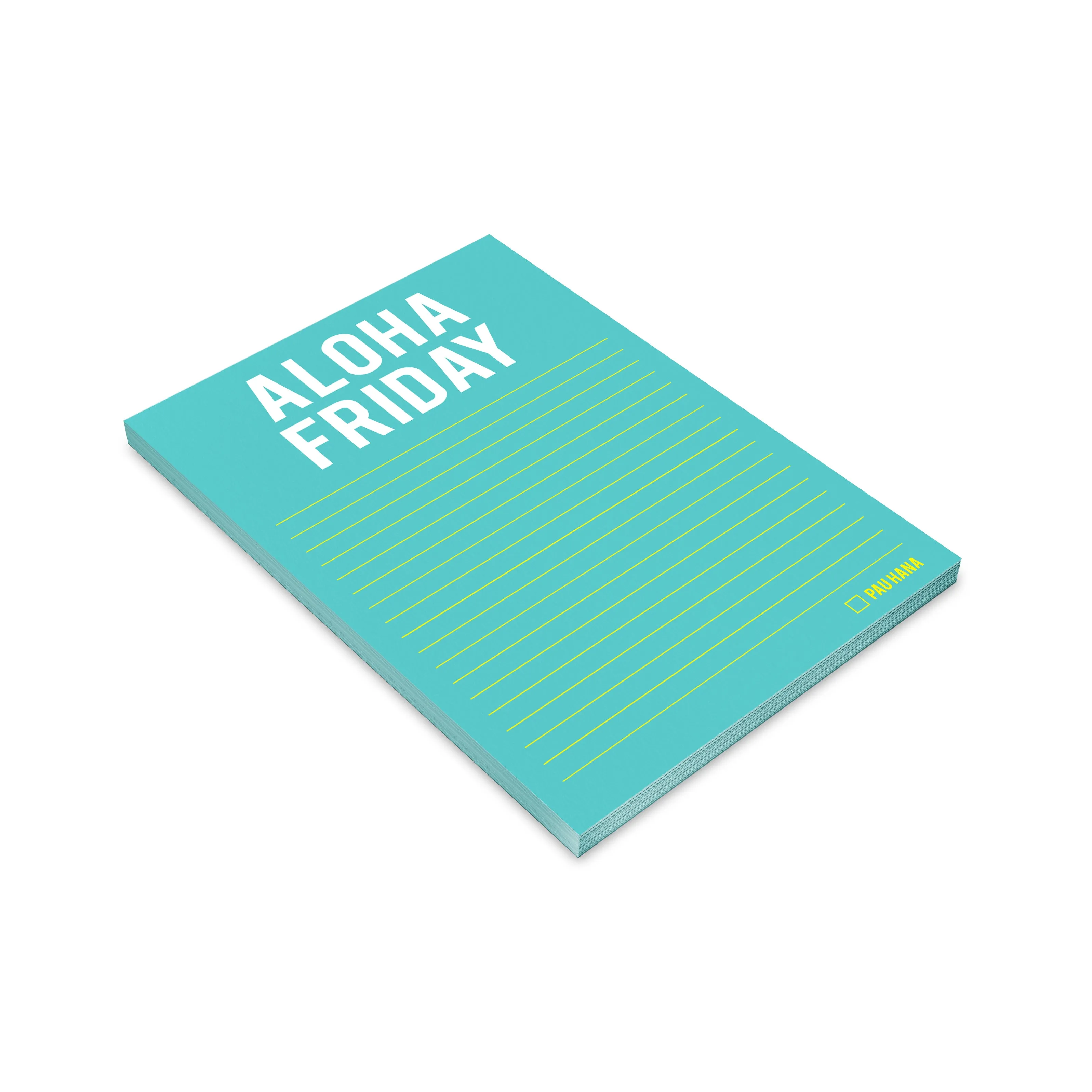 Aloha Friday Notepad Large 5.5x8.5