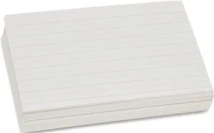 Alternate Dotted Ruled Newsprint Paper' 1" Rule' 11 X 8-1/2' White' 500 Shts/Pk