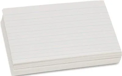 Alternate Dotted Ruled Newsprint Paper' 1" Rule' 11 X 8-1/2' White' 500 Shts/Pk