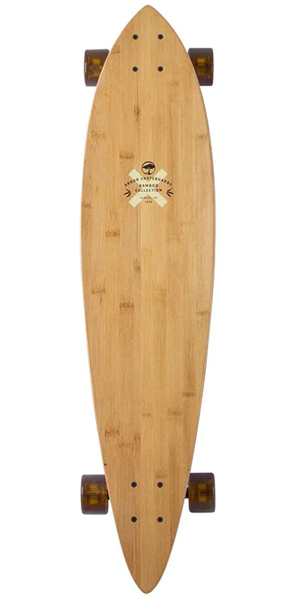 Arbor Performance Bamboo Fish 37" Prebuilt Longboard Complete