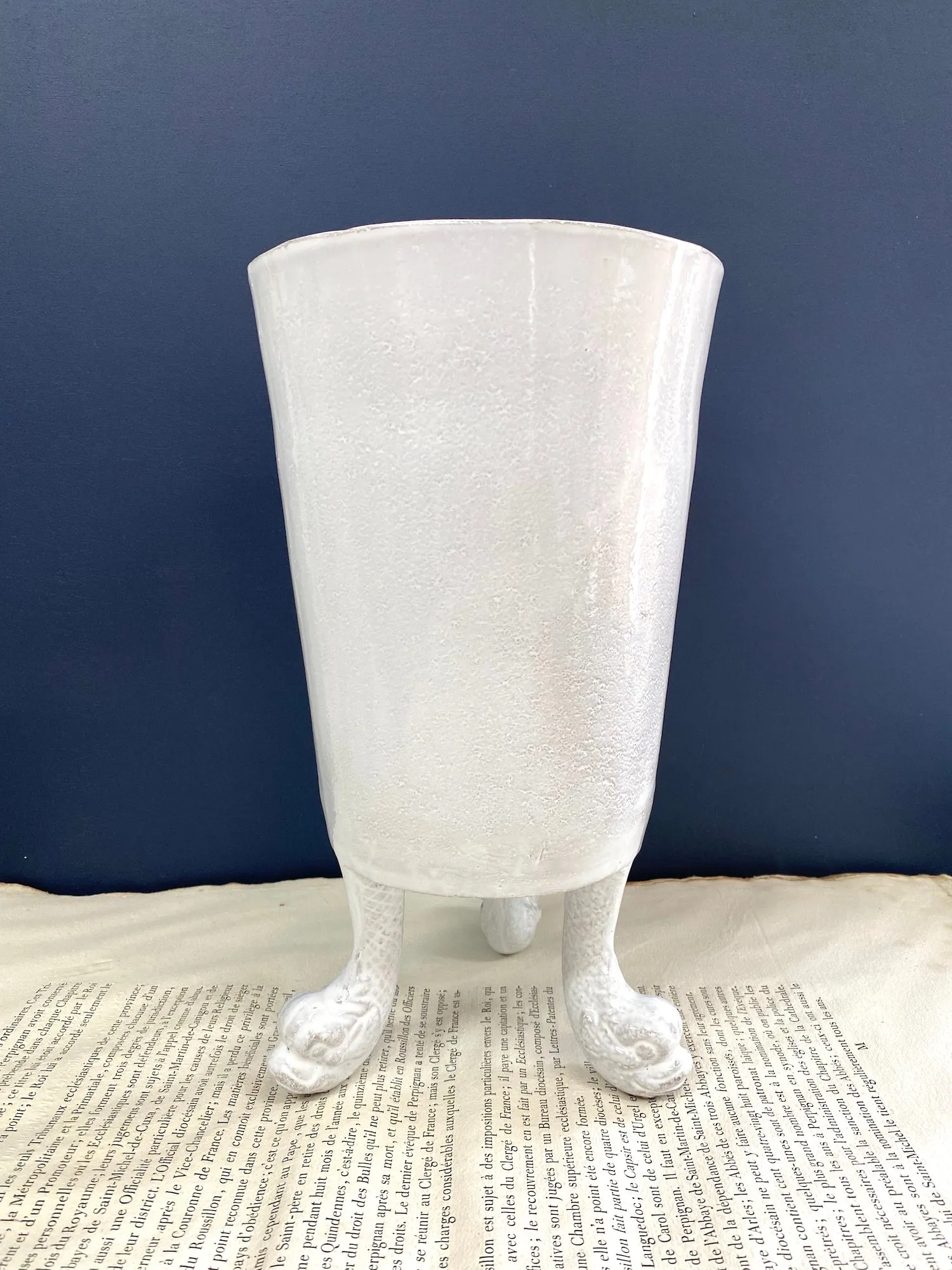 Astier de Villatte Dragon Tripod Vase