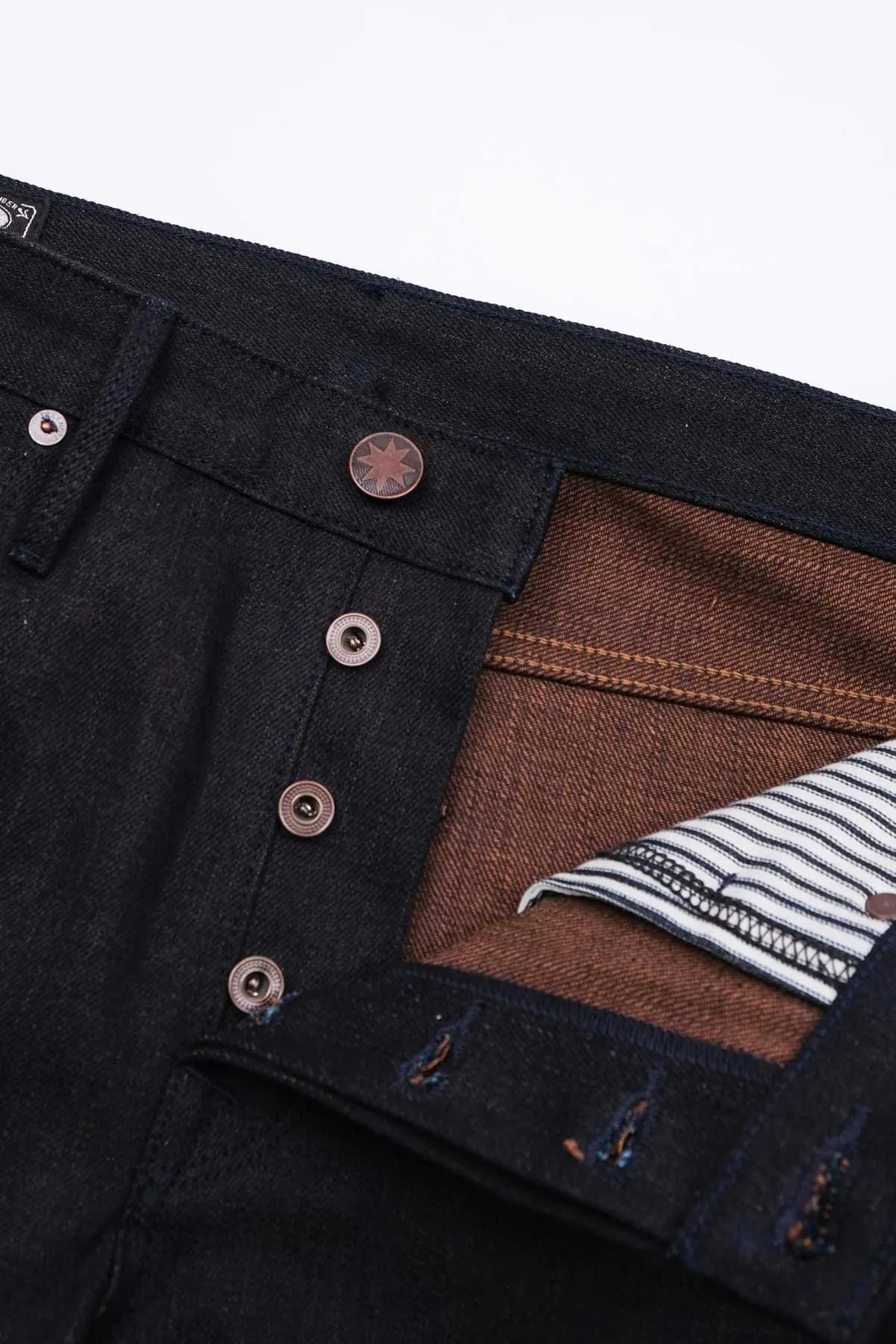 AVILA SLIM TAPER - 16oz BLUE BROWN