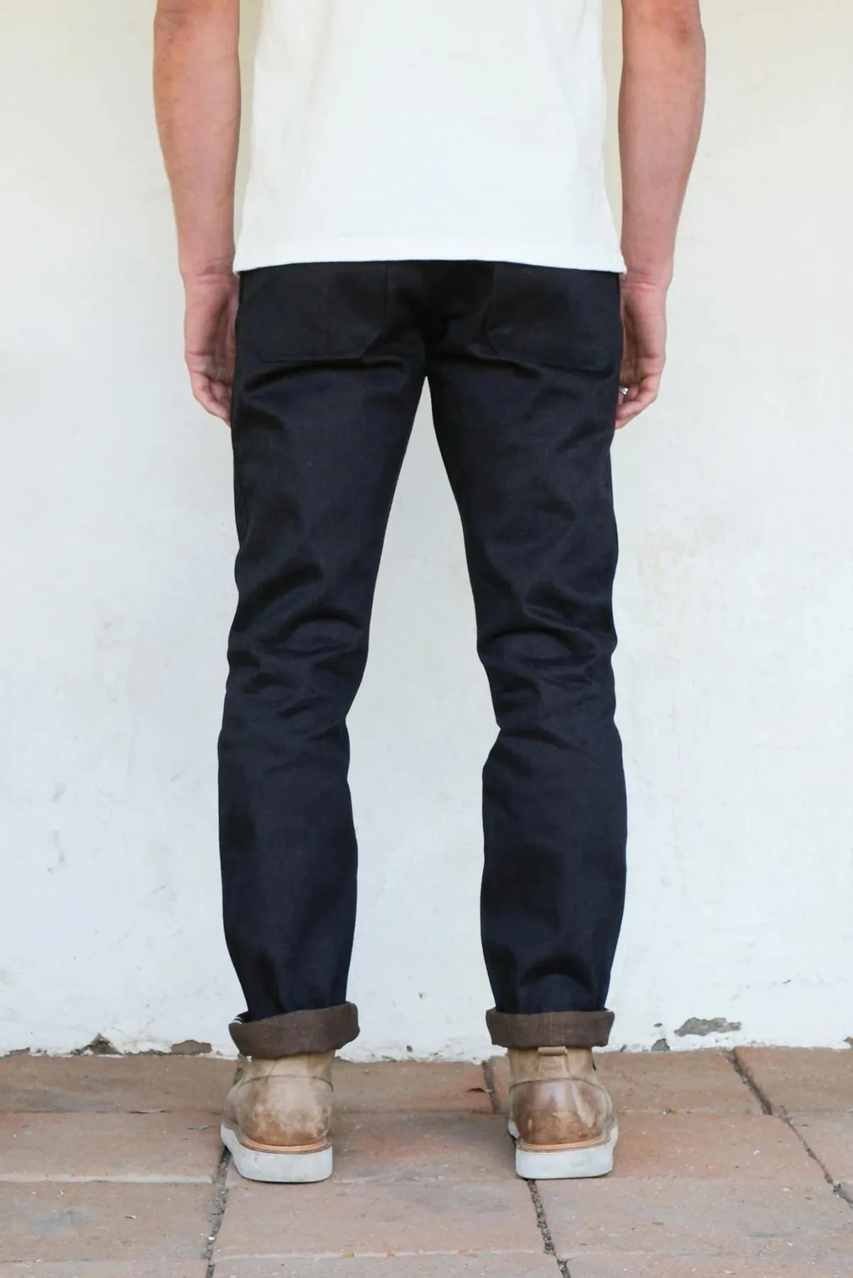AVILA SLIM TAPER - 16oz BLUE BROWN