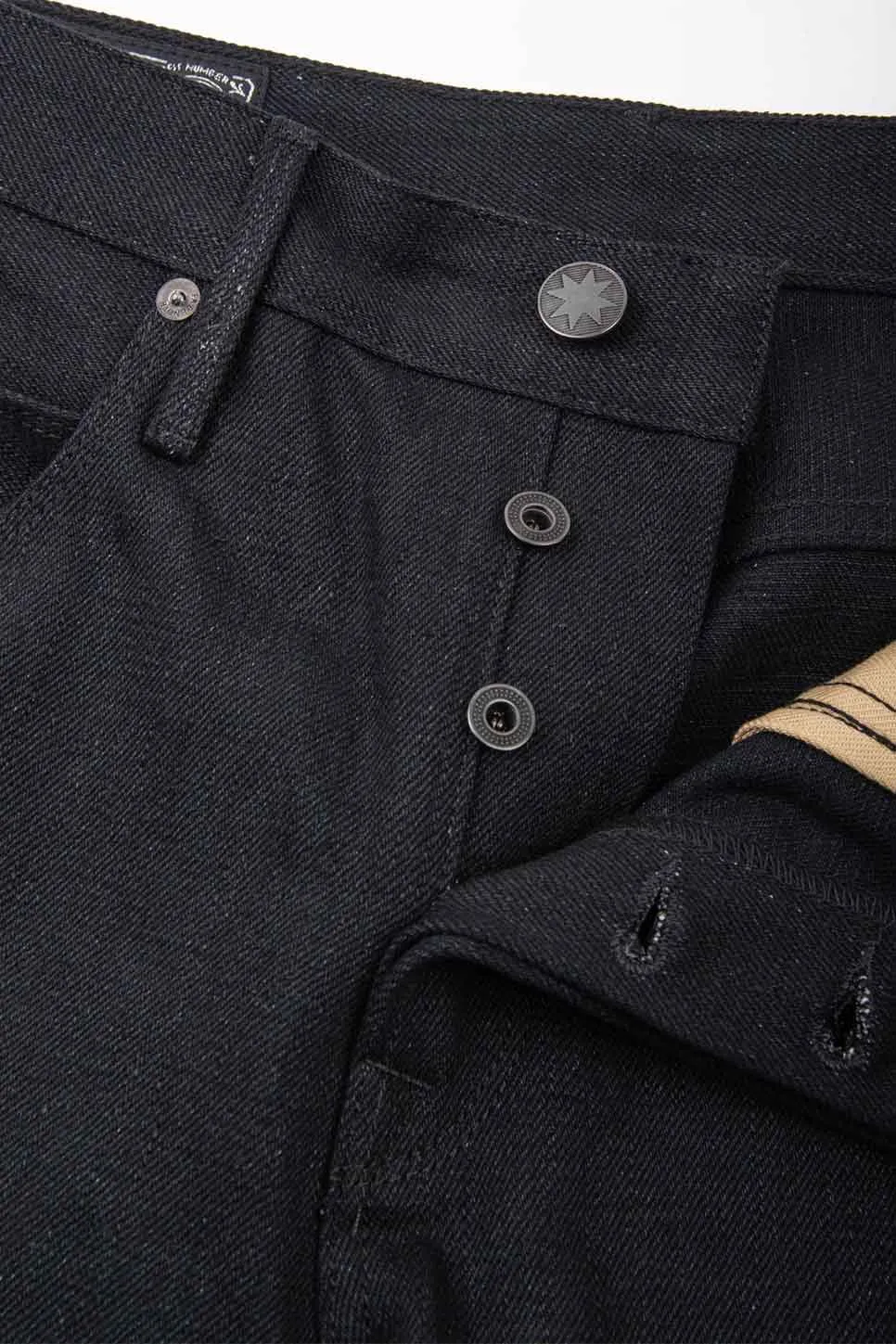 AVILA SLIM TAPER 17oz - BLACK SLUB