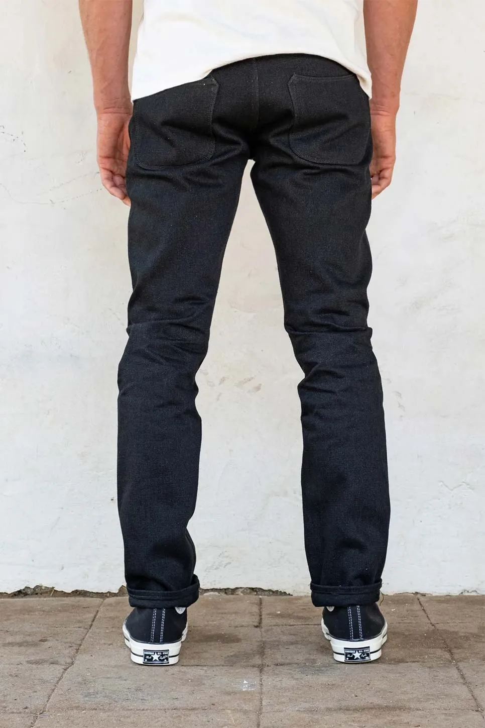AVILA SLIM TAPER 17oz - BLACK SLUB