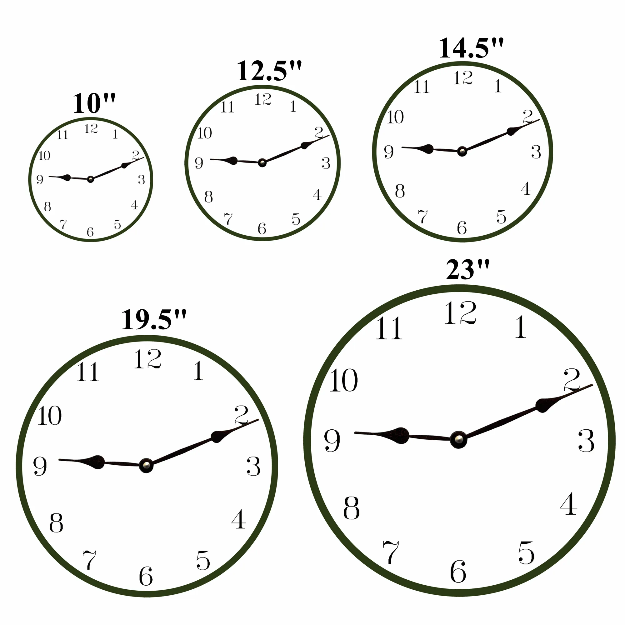Bear Wall Clock- Welcome Clock