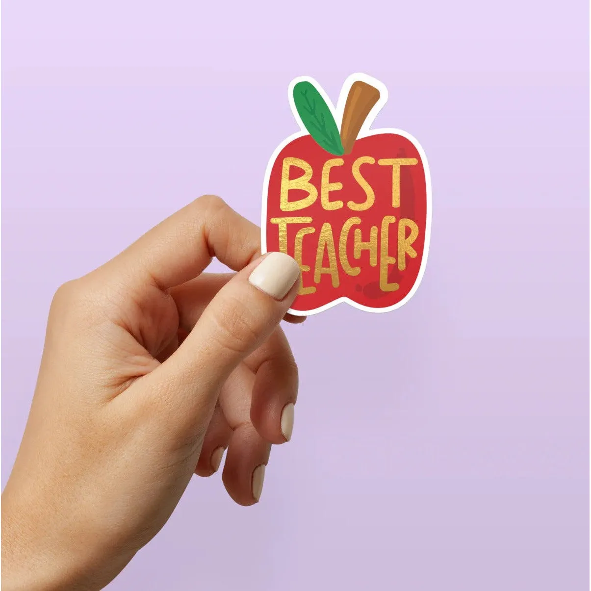 best teacher vinyl sticker
