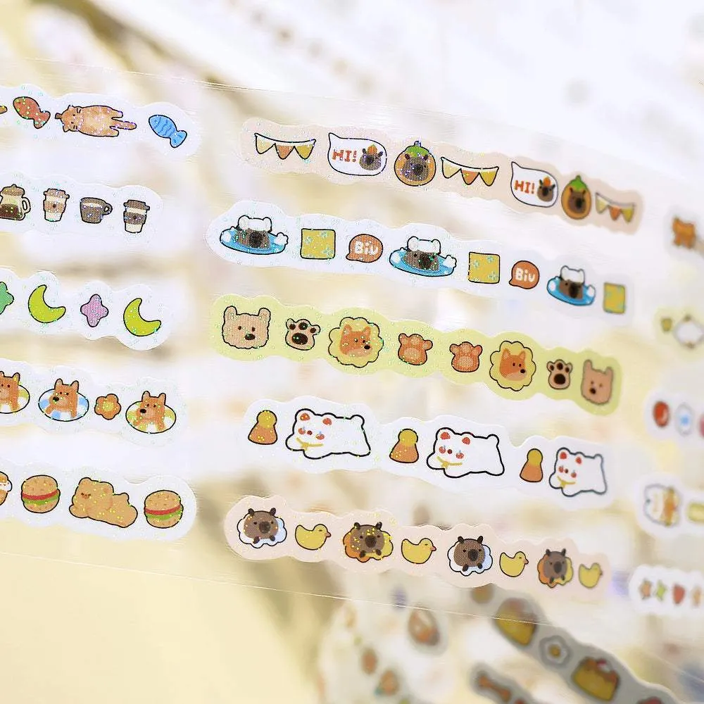 BGM Roll Sticker: Mini Linea - Orange