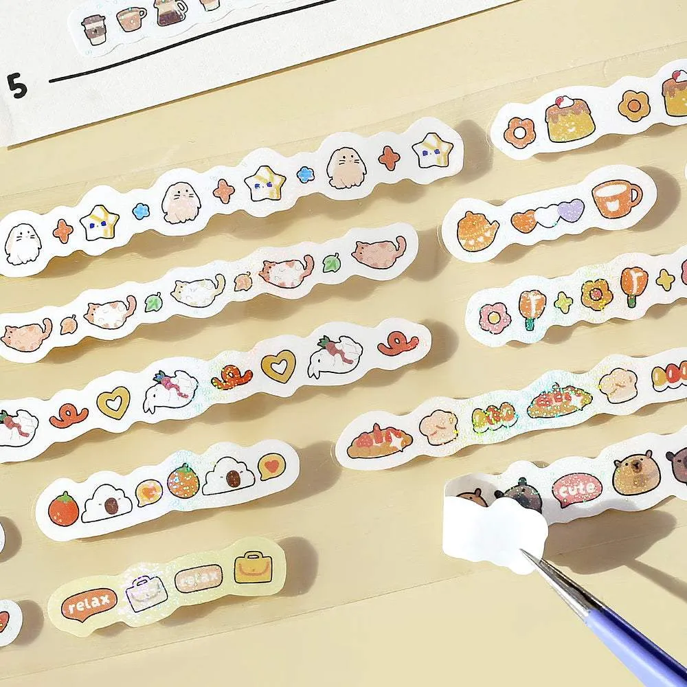 BGM Roll Sticker: Mini Linea - Orange