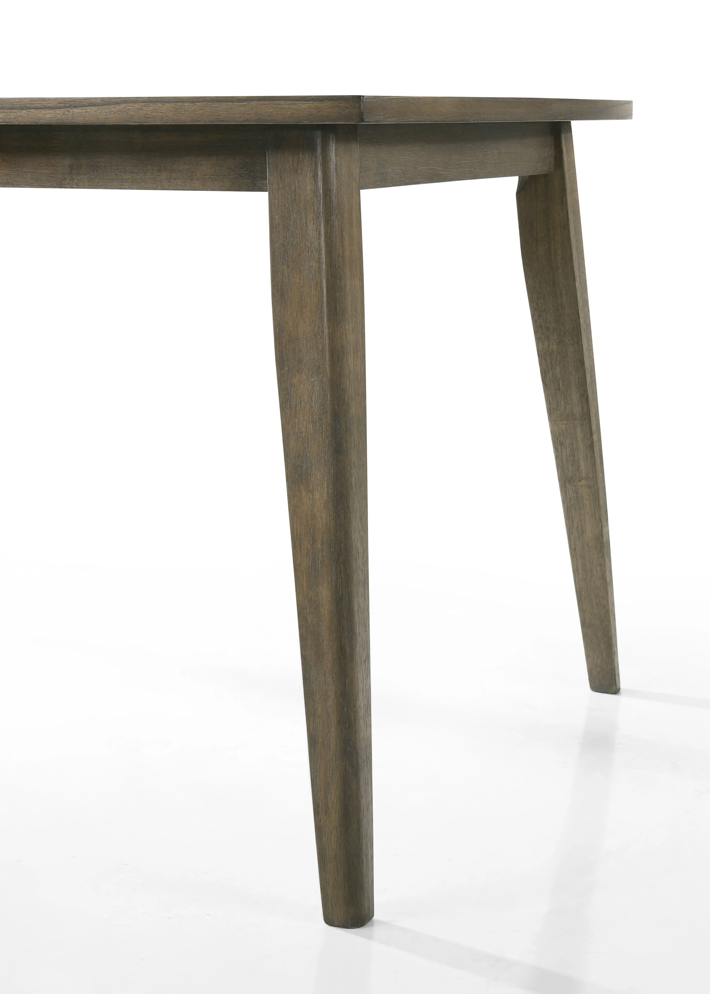 Bistro - Wide Contemporary Rectangle Dining Table With Extension Leaf by Couch.com