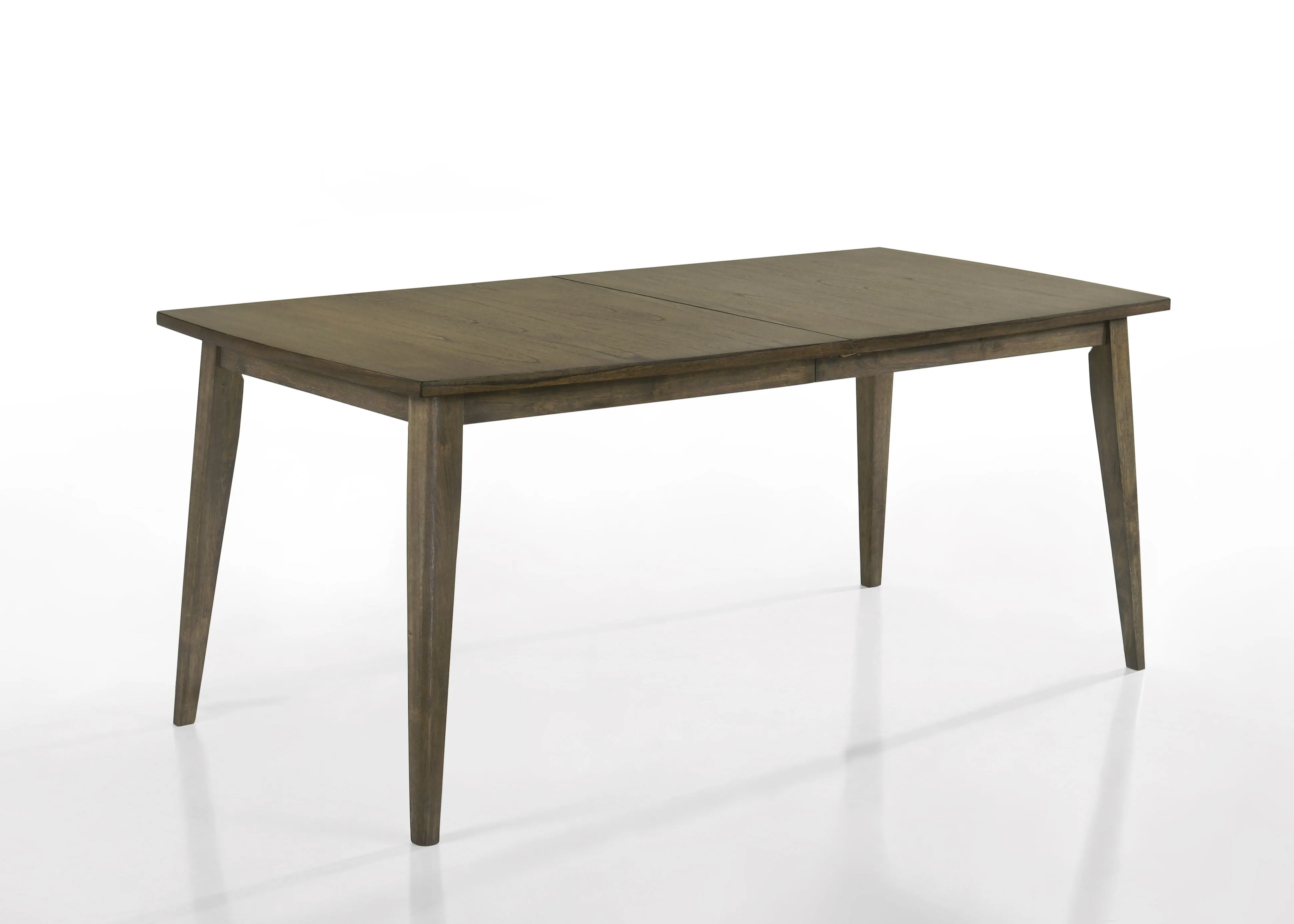Bistro - Wide Contemporary Rectangle Dining Table With Extension Leaf by Couch.com