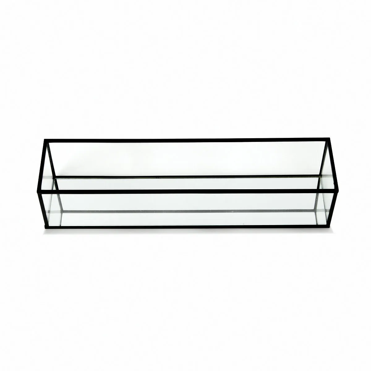 Black Frame Centrepiece Candle Holder