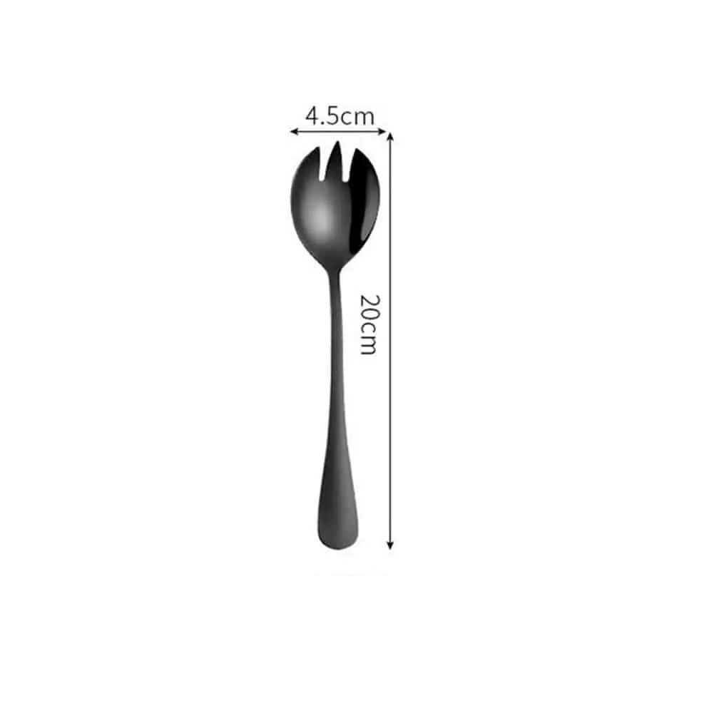 Black Tableware Set