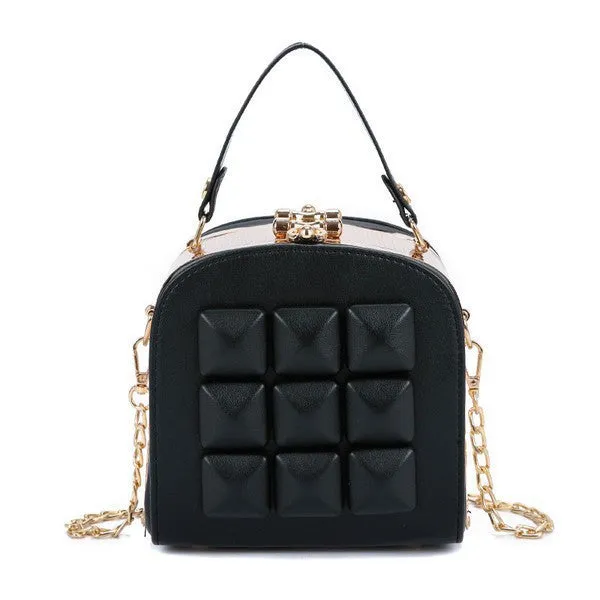 Black Women Chocolate Personalized Shoulder Bag