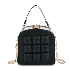 Black Women Chocolate Personalized Shoulder Bag