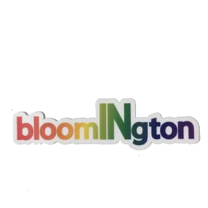 Bloomington Indiana Pride sticker