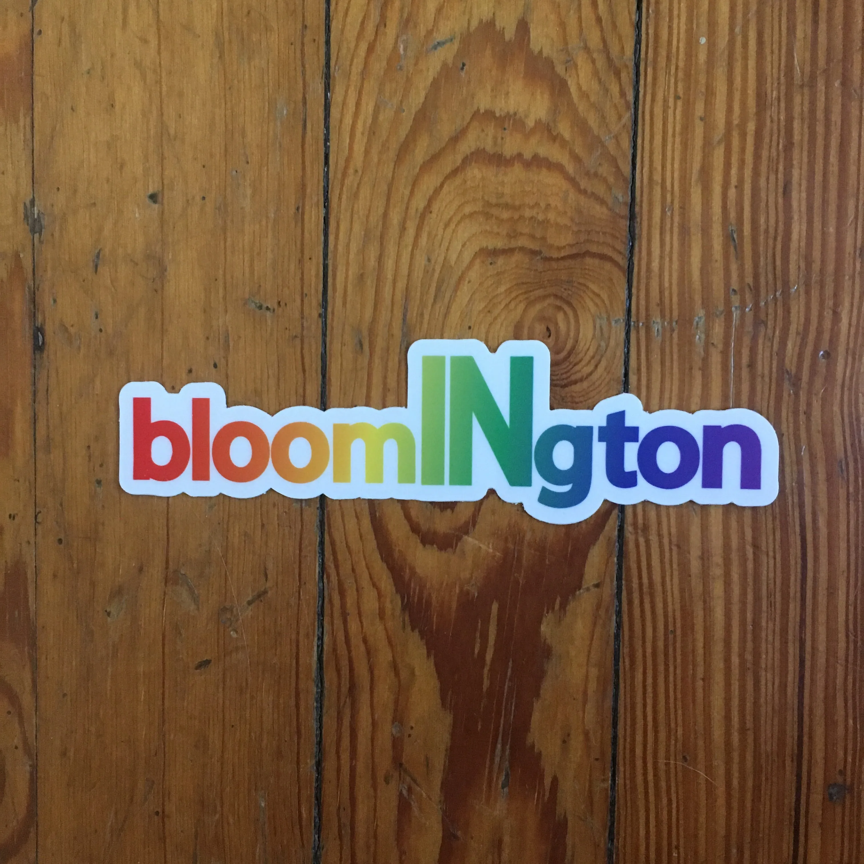 Bloomington Indiana Pride sticker