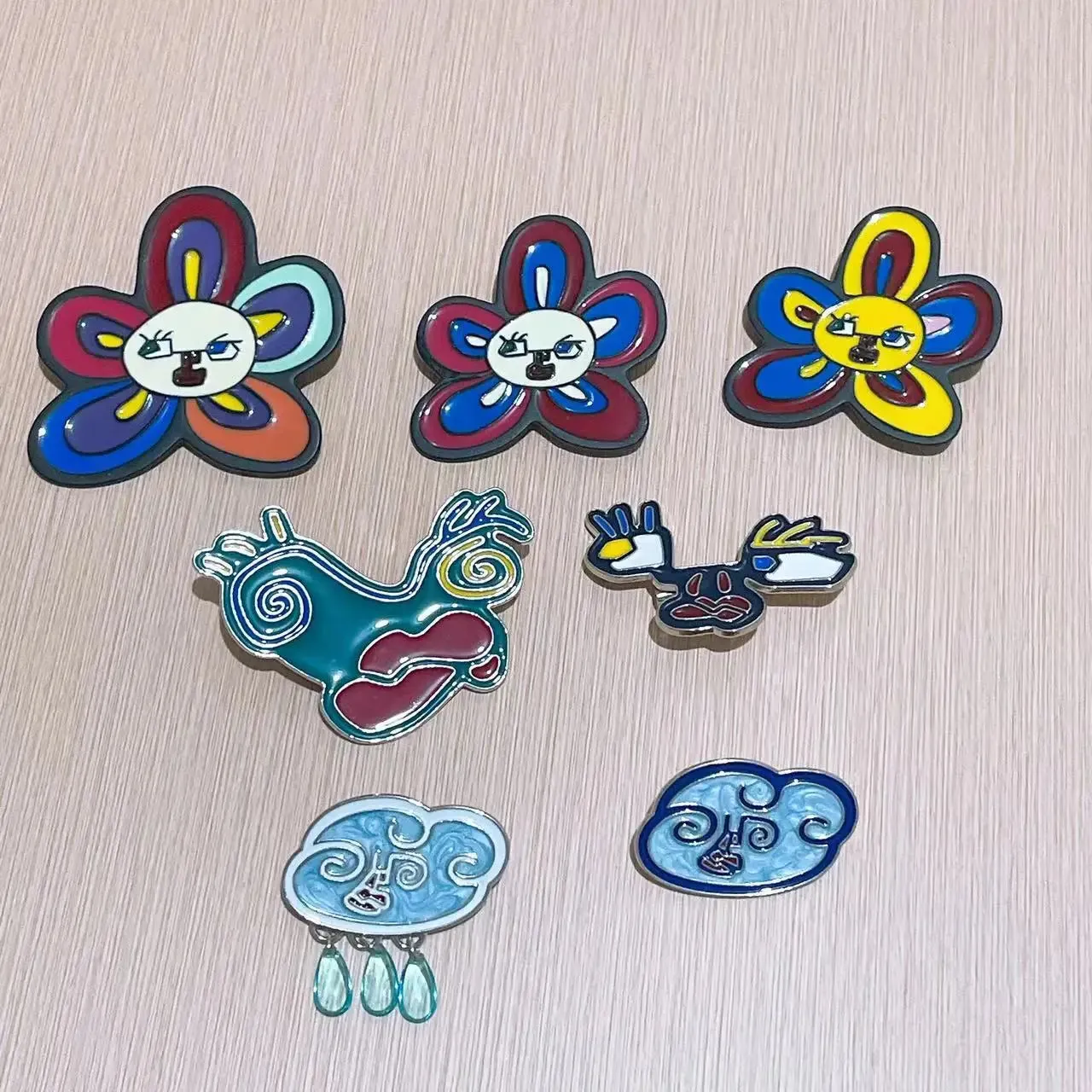 BTS V ARTIST MADE BROOCHES