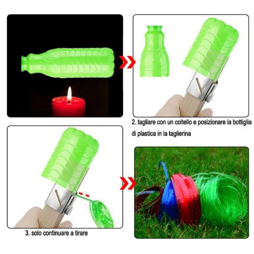 CALANDIS® Creative Plastic Bottle Cutter Outdoor Portable Bottle Rope Cutting Tool