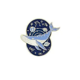 Cartoon Whale Pins