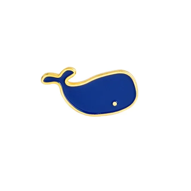 Cartoon Whale Pins