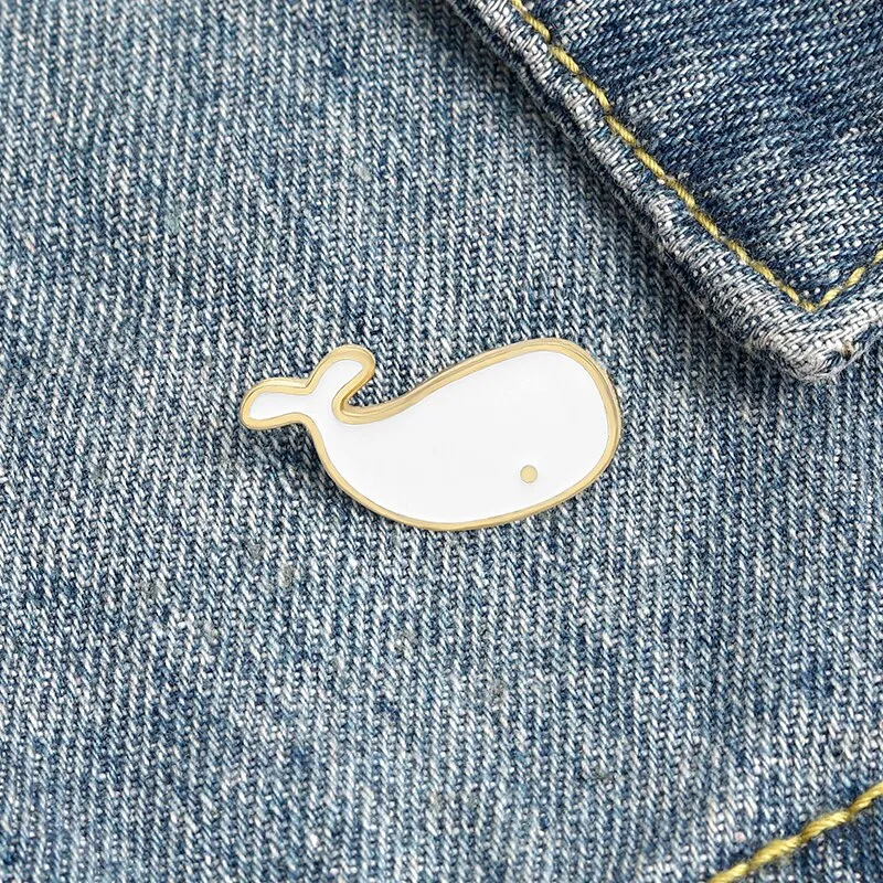 Cartoon Whale Pins