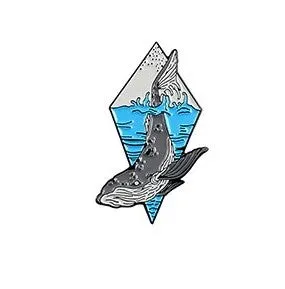 Cartoon Whale Pins