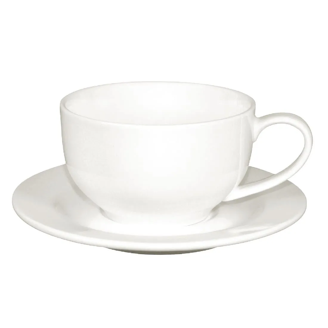 CD646 Lumina Fine China Round Saucers 143mm (Pack of 6)