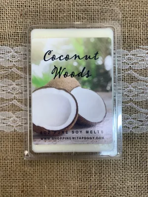Coconut Woods Large Breakaway Soy Melts