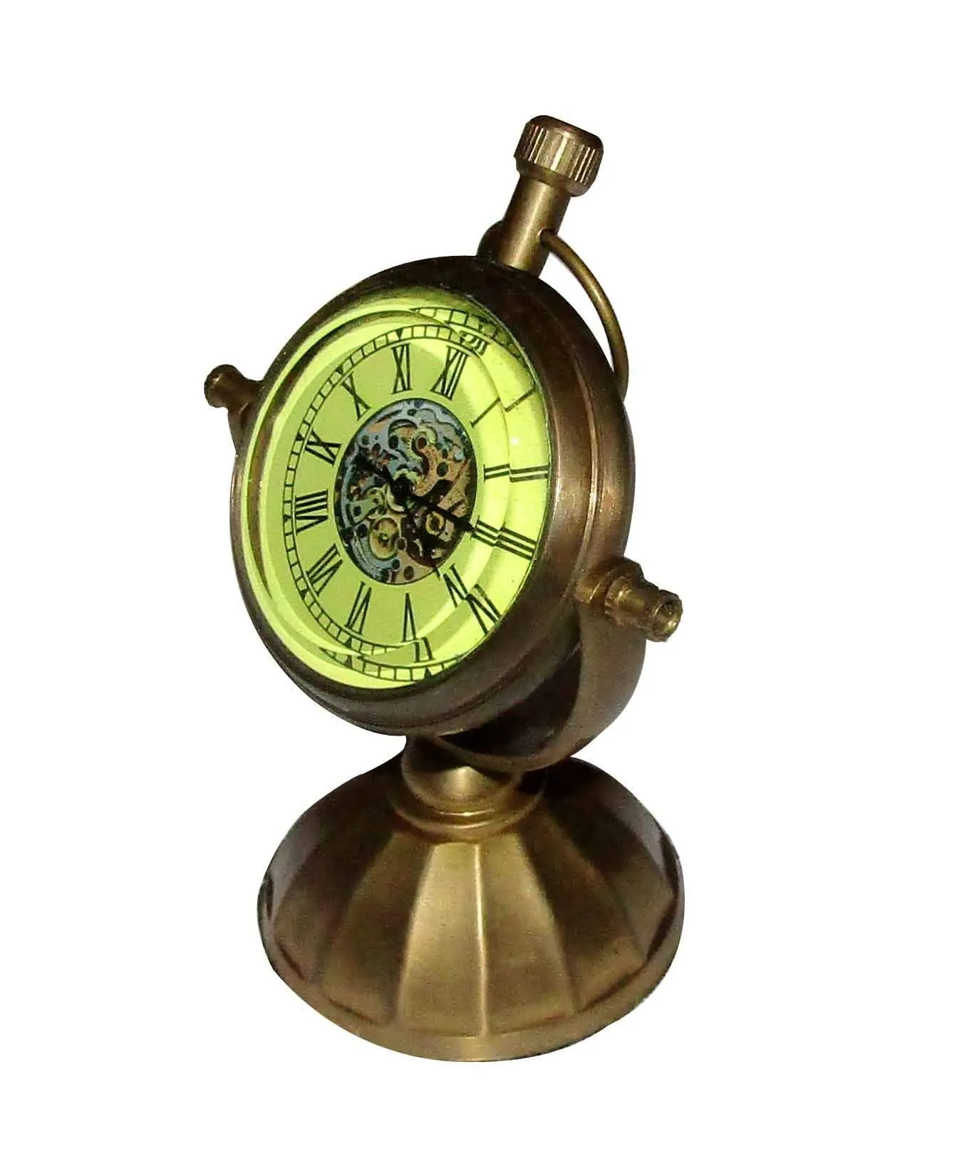 Copper Dial Vintage Clock Ideal for Table, Victoria London Design