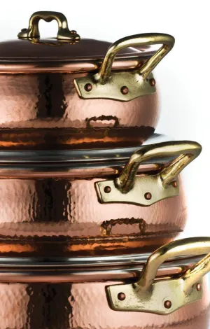 Copper Dishes Tableware Kitchen Set