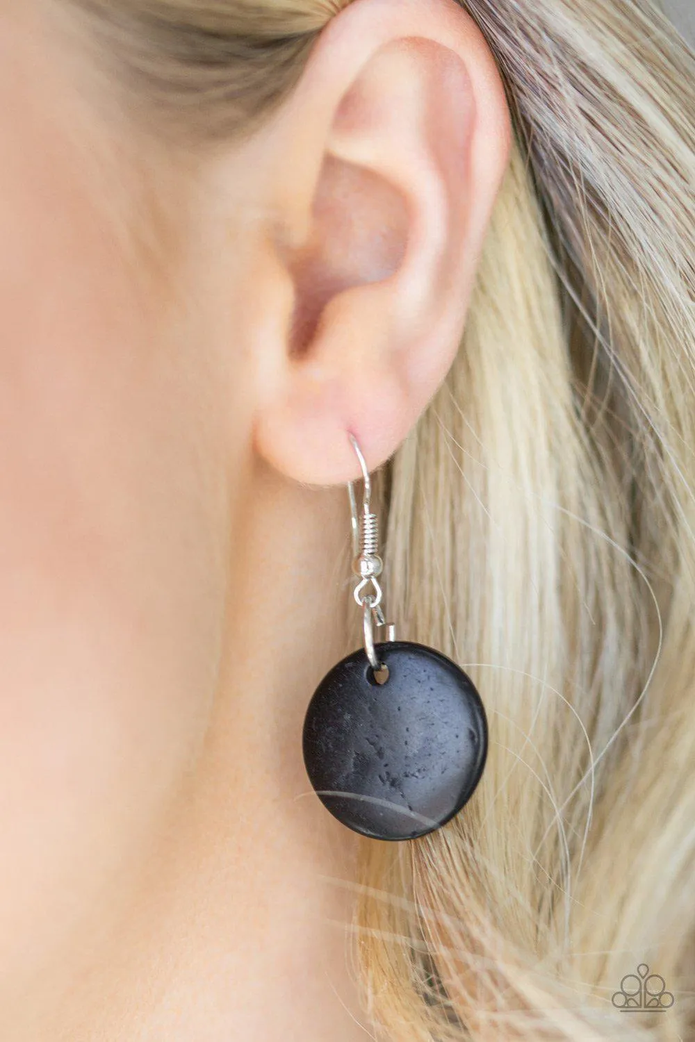 Costa Maya Majesty Black Wood Necklace - Paparazzi Accessories