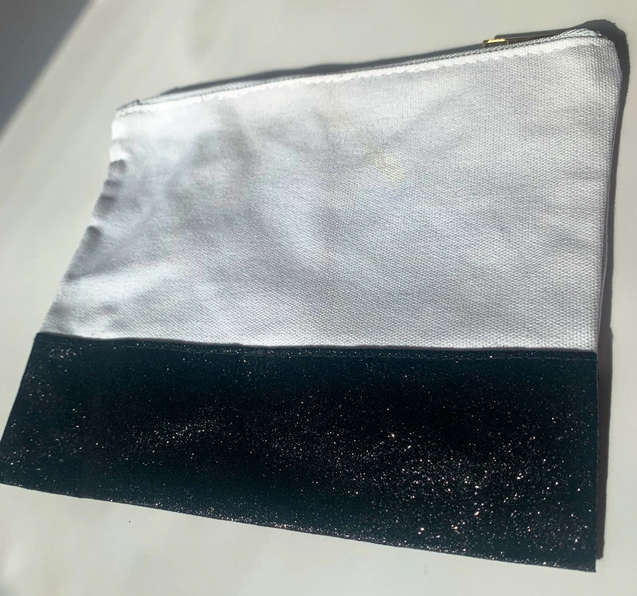 Custom Sunflower Monogram Bag | Custom Design Your Makeup Bag | Personalized Makeup Bag | Mask Bag | Accessory Bag | Maid of Honor Gift |