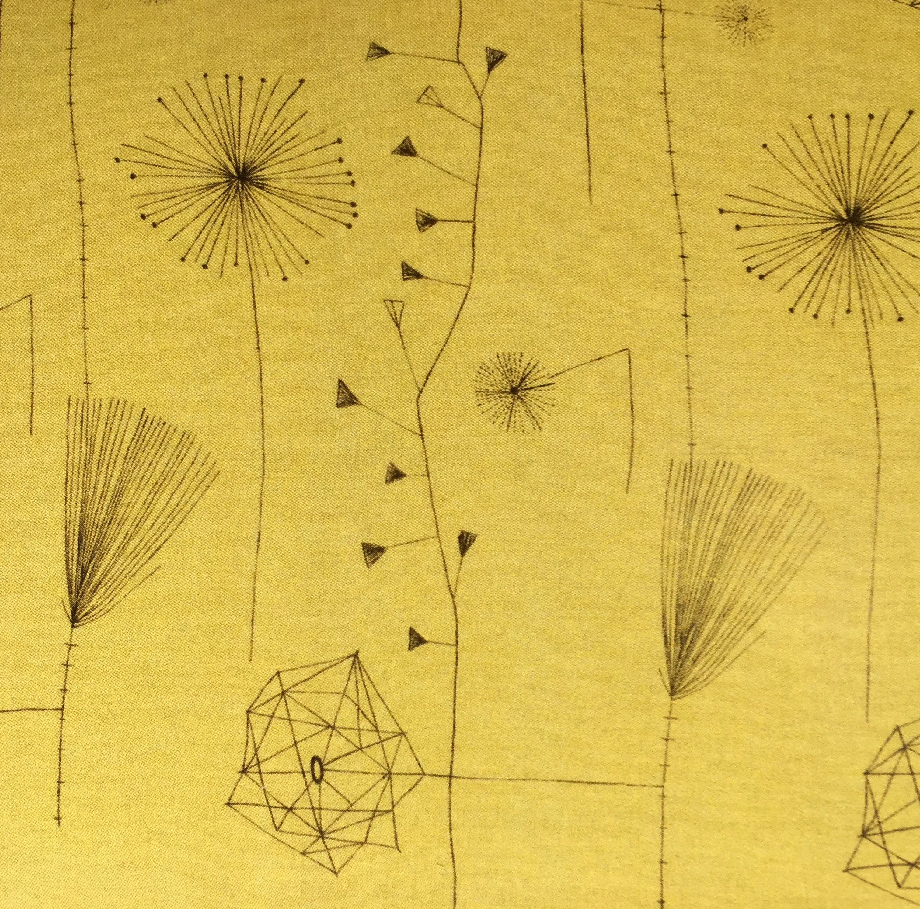 Dandelion clocks by Lucienne  Day
