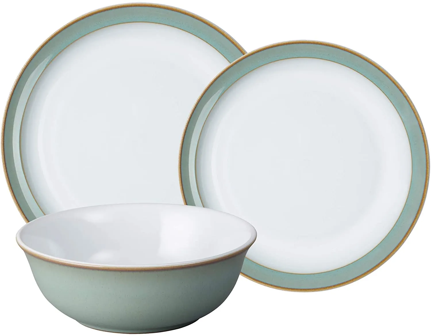 Denby Regency Green 12pc Tableware Set