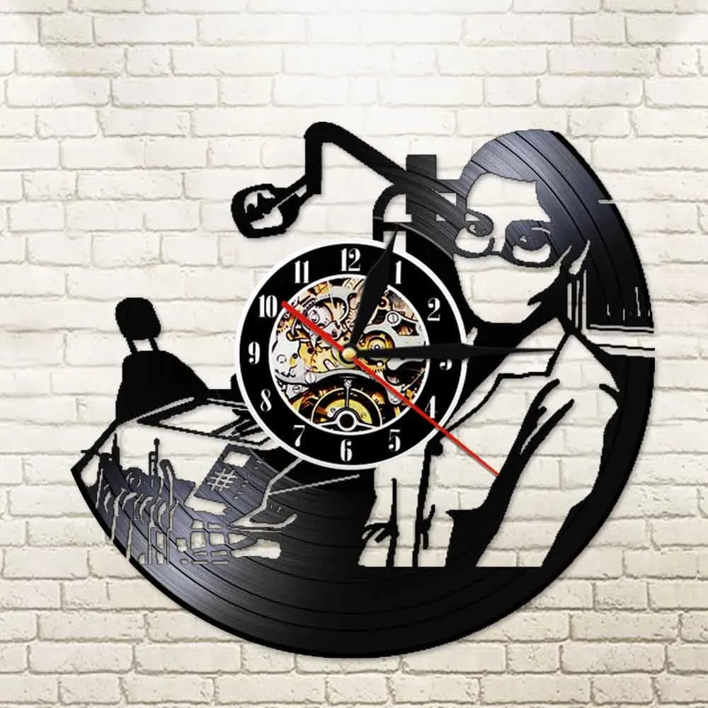 Dentist Vinyl Record Wall Clock Dentistry Office Wall Art Decoration Dental