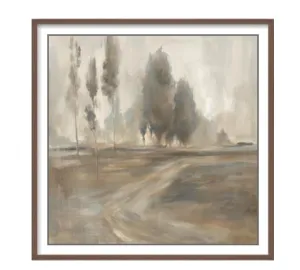 Earthy Haven Framed Glass