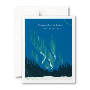 Encouragement Card - “Perhaps we have no limits…” —Ingmar Bergman