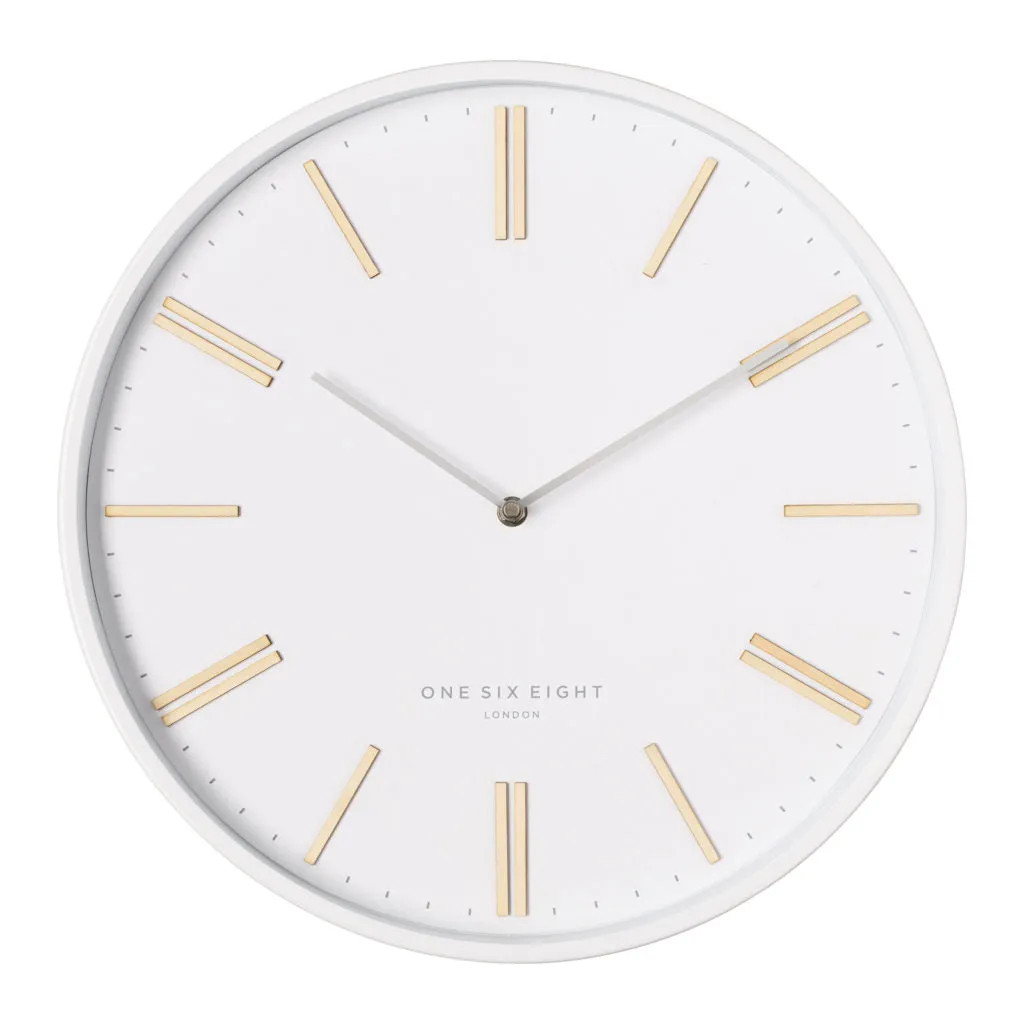 Esme 40cm Wall Clock | White