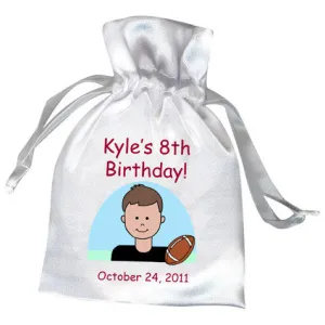 Football Kid Party Favor Bag