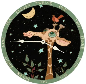 Giraffe Clock- Nursery Room Clock