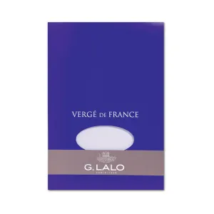 G.Lalo "Verge de France" Stationery Tablet: White