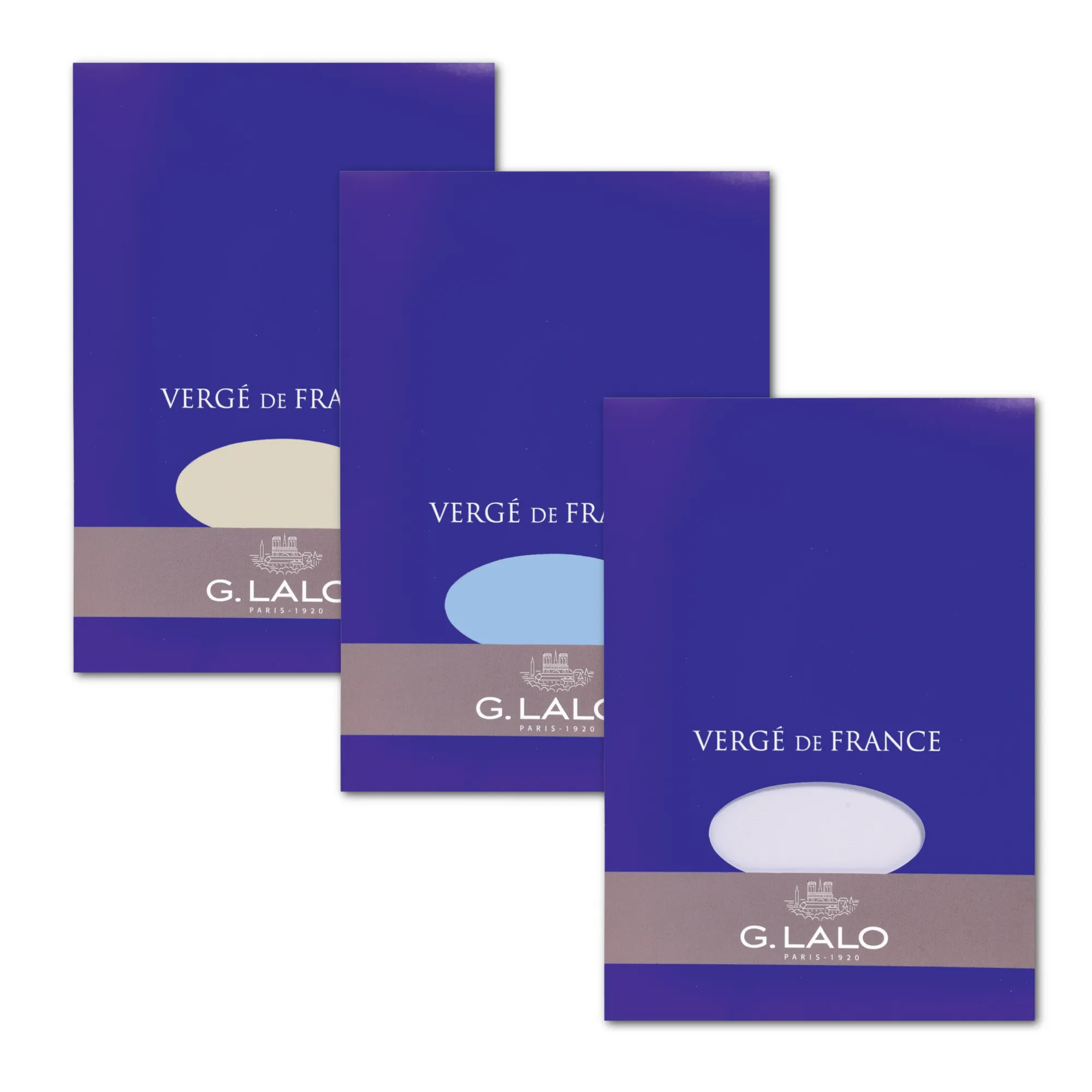 G.Lalo "Verge de France" Stationery Tablet: White
