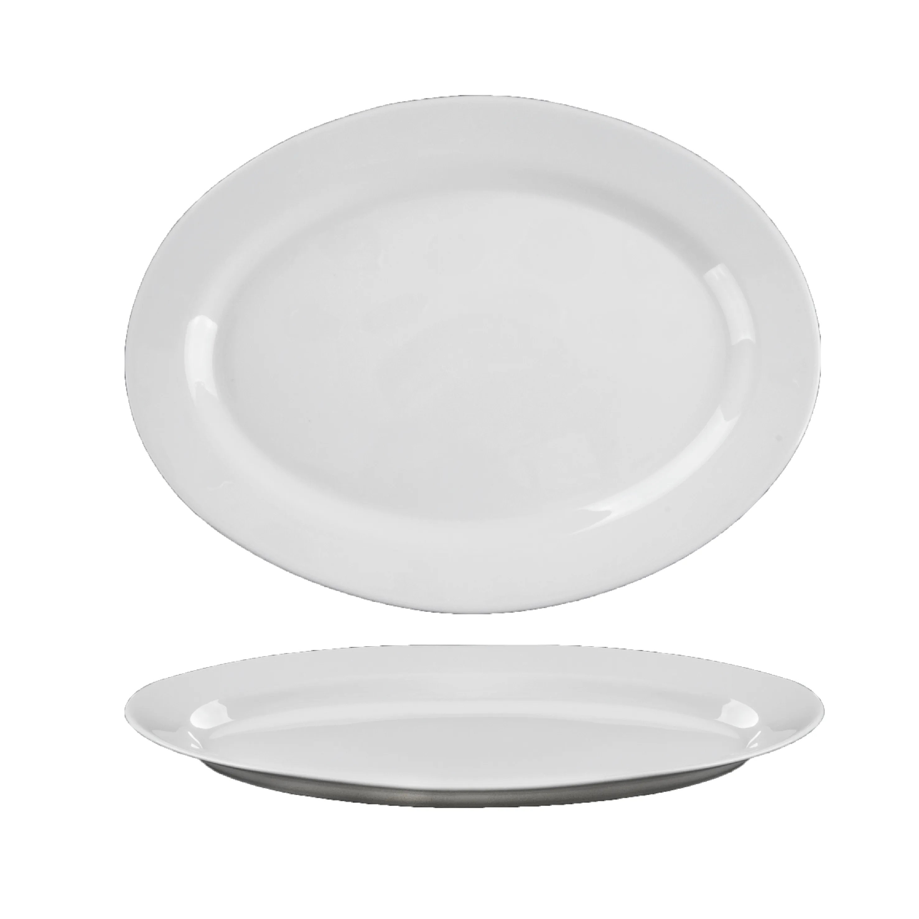 H&B 4PC OVAL SERVING PLATTERS SET