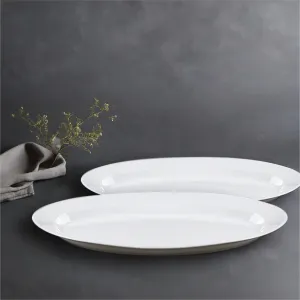 H&B 4PC OVAL SERVING PLATTERS SET