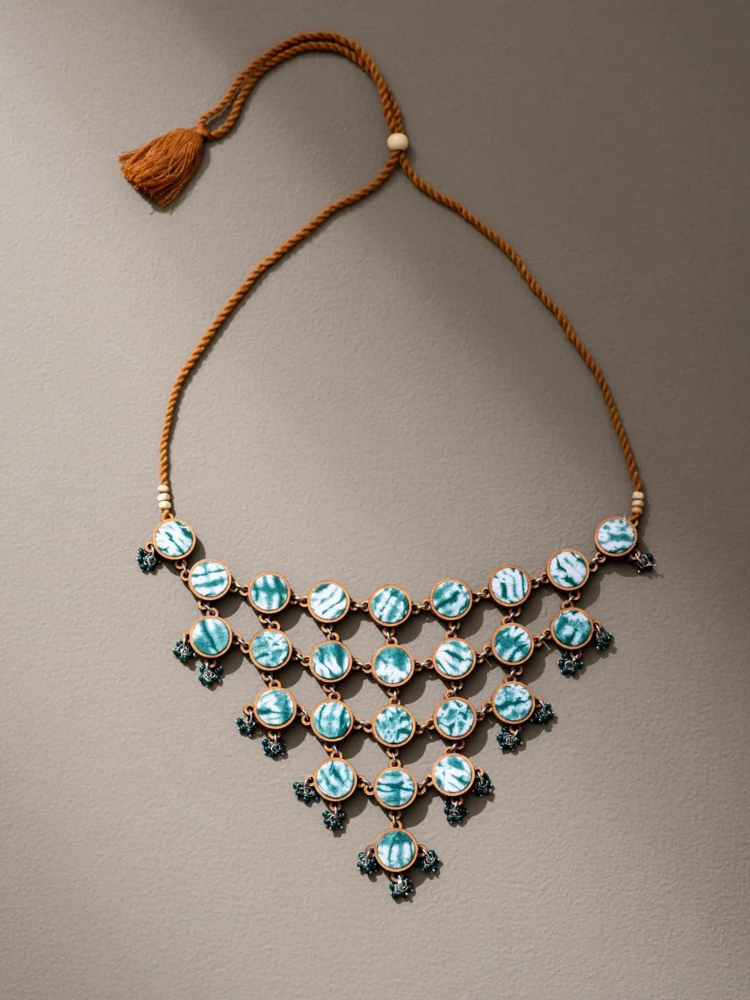 Handcrafted Choker Necklace Green
