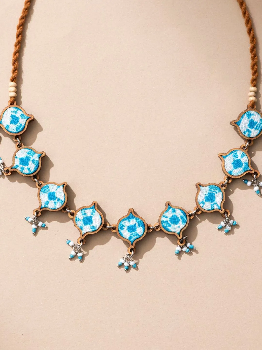 Handcrafted Choker Necklace Turquoise